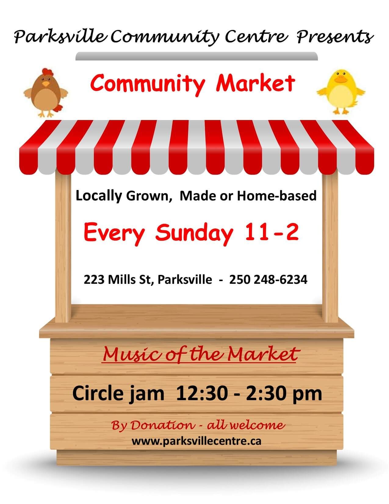 Community Market Poster