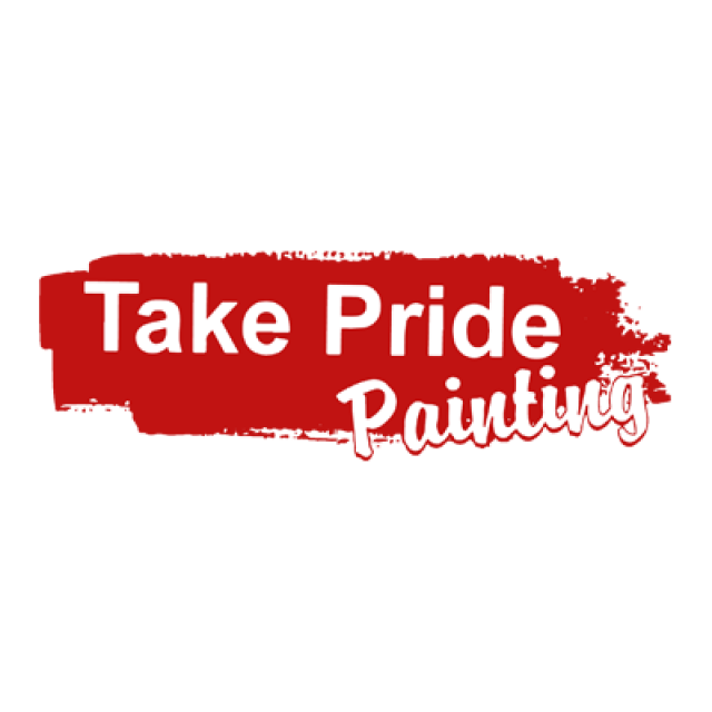 Take Pride Painting Logo in red