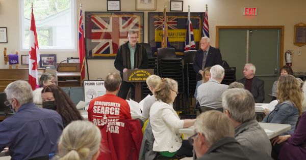 Speaker at local event held at the legion