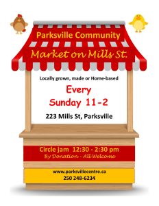 Market on Mills St Poster