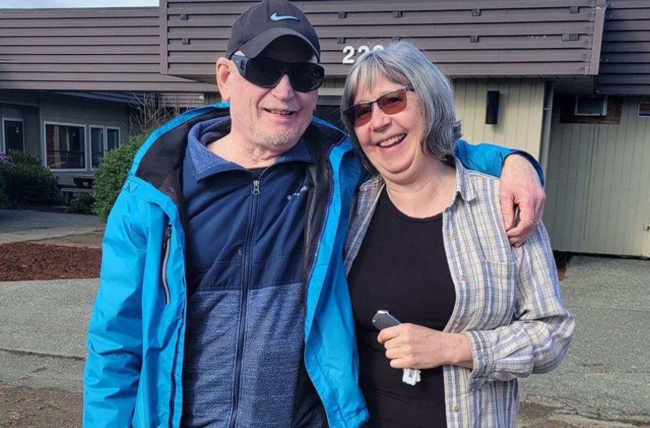 Parksville COmmunity Centre volunteers smiling